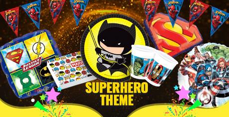 Superhero Party Supplies