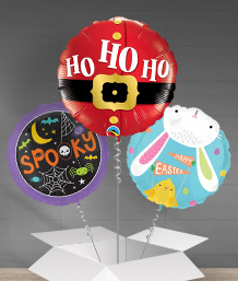 Seasonal Balloon in a Box | Party Save Smile