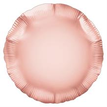 Rose Gold Plain Coloured Circle 18" Foil | Helium Balloon