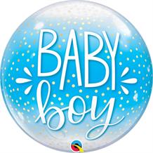 Baby Boy | Baby Shower 22" Bubble Party Balloon