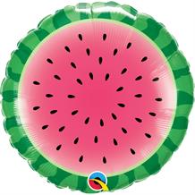 Watermelon | Summer 18" Foil | Helium Balloon