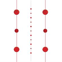 Red Dots Balloon String Party Decoration