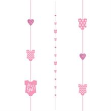 It’s a Girl | Babygrow Balloon String Party Decoration