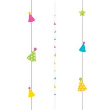 Party Hats Balloon String Party Decoration