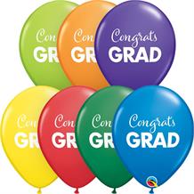 Congrats Grad | Graduation 11" Latex Party Balloons