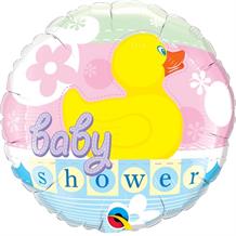 Unisex Rubber Duck Baby Shower 18" Foil | Helium Balloon