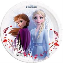 Disney Frozen 2 Compostable Paper Party Plates 23cm