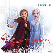 Disney Frozen 2 Compostable 3-Ply Party Napkins | Serviettes 33cm