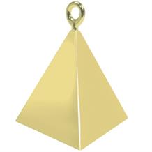 Gold Pyramid Balloon Weight Table Centrepiece | Decoration