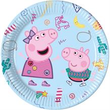 Peppa Pig Treats Party Plates 23cm