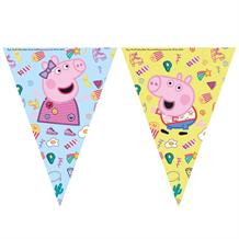 Peppa Pig Treats Party Triangle Flag Banner | Bunting