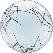 Spider Web 24" Qualatex Single Bubble Helium Quality Latex Party Balloon