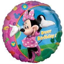 Minnie Mouse Happy Birthday Foil | Helium Balloon