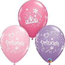 Pink Princess 11" Qualatex Latex Party Balloons