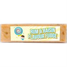 Rum & Raisin Fudge Bar 100g | Handmade Fudge | Timmy's Treats