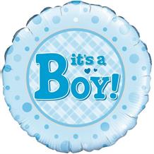 It’s a Boy Baby Shower 18" Foil | Helium Balloon