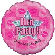 Hen Party Girls Night Out 18" Foil | Helium Balloon
