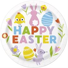 Easter | Colourful | Gingham 23cm Plates