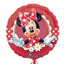 Minnie Mouse Red Polka Dot Party Foil | Helium Balloon