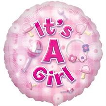 It’s a Baby Girl 18" Foil | Helium Balloon