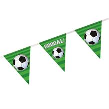 3D Soccer | Football Goal Foil Flag | Bunting Banner | Decoration