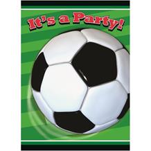 3D Soccer | Football Party Invitations | Invites