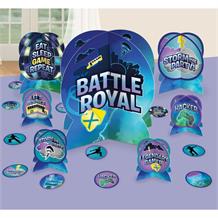 Battle Royal | Gaming Party Table Decorating Kit (Centrepiece & Confetti)