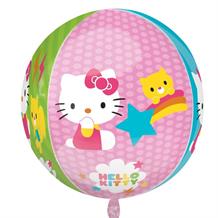 Hello Kitty 15" Sphere Shaped Foil | Helium Balloon