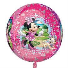Minnie Mouse 15" Sphere Shaped Foil | Helium Balloon