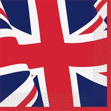 Great Britain | Union Jack Party Napkins | Serviettes