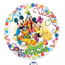 Mickey Mouse and Friends Happy Birthday 18" Foil | Helium Balloon