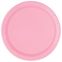 Lovely Pink Round 23cm Party Plates
