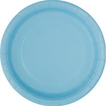 Baby Blue Party Cake Plates