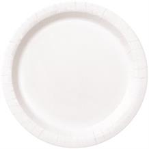 White Big Value Catering Party Plates (Bulk)