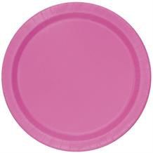Hot Pink Party Cake Plates