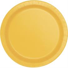 Sunflower Yellow Party Plates (Bulk)