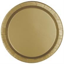 Gold Party Plates