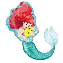 Ariel the Little Mermaid Shaped Foil | Helium Balloon