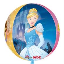 Disney Princesses Orbz | Sphere Foil | Helium Balloon