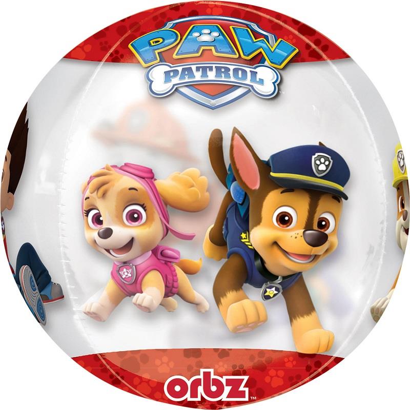 Large Paw Patrol Chase Marshall Kids Party Helium Foil Balloon.UK STOCK