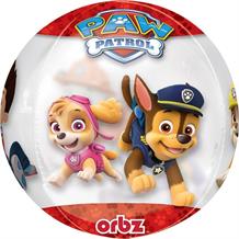 Paw Patrol Chase & Marshall Sphere Orbz Foil | Helium Balloon