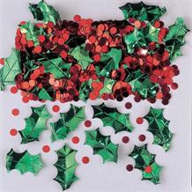 Holly Berries Christmas Party Table Confetti | Decoration