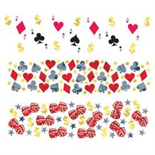 Casino Party Table Confetti | Decoration