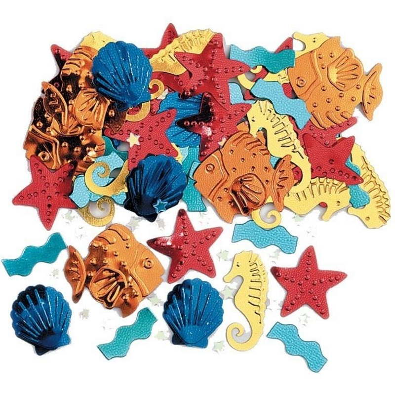Sea Life | Fish | Seahorse | Shell Party Table Confetti | Decoration