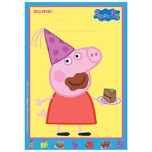 Peppa Pig Cake Party Favour Loot Bags