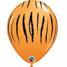 Tiger Stripes 11" Qualatex Latex Party Balloons