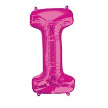 Anagram 16" Pink Letter I Foil Balloon