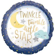 Twinkle Twinkle Little Star 18" Foil | Helium Balloon