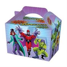 Superhero Villain Party Card Favour | Food Box