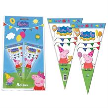 Peppa Pig Party Sweet Cones | Cello Loot Favour Bags